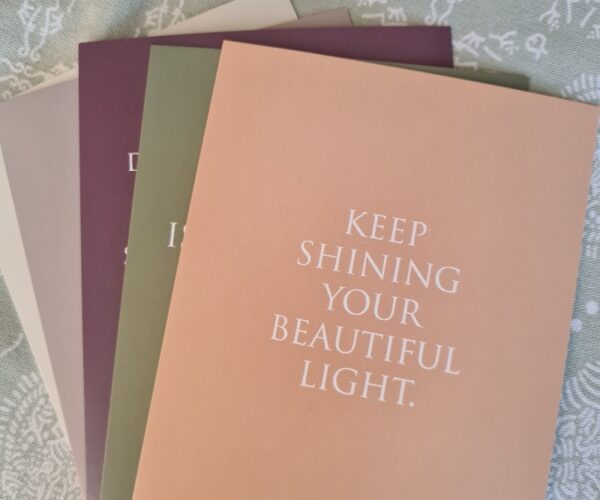 Wunderwort-Karte #shine – Bild 2