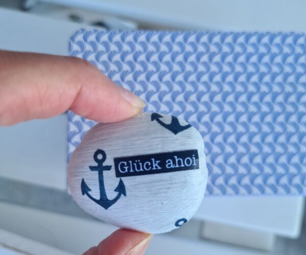 Stein "Glück ahoi" – Bild 2