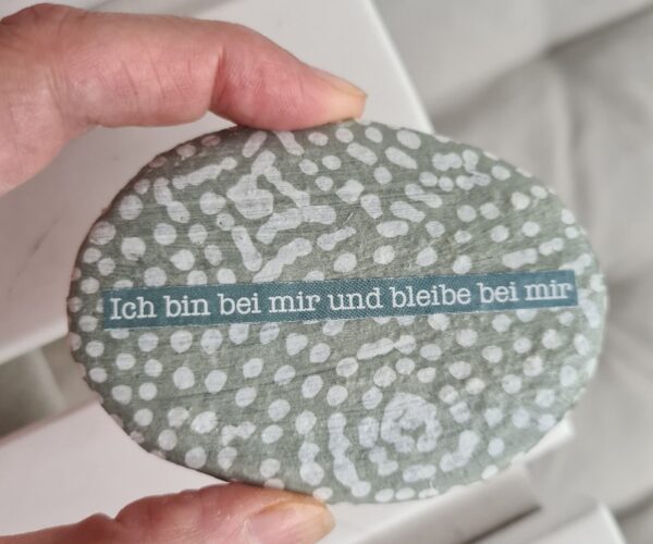 Stein "Ich bin bei mir..." – Bild 2