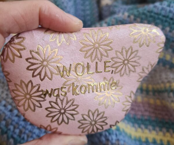 Stein "Wolle, was komme" – Bild 2