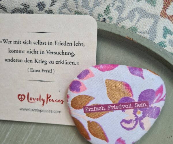 Stein "Einfach. Friedvoll. Sein." – Bild 3