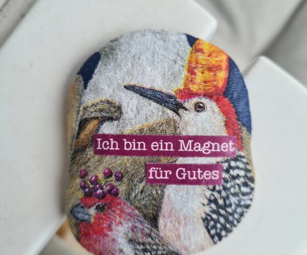 Stein "Ich bin ein Magnet für Gutes" – Bild 3